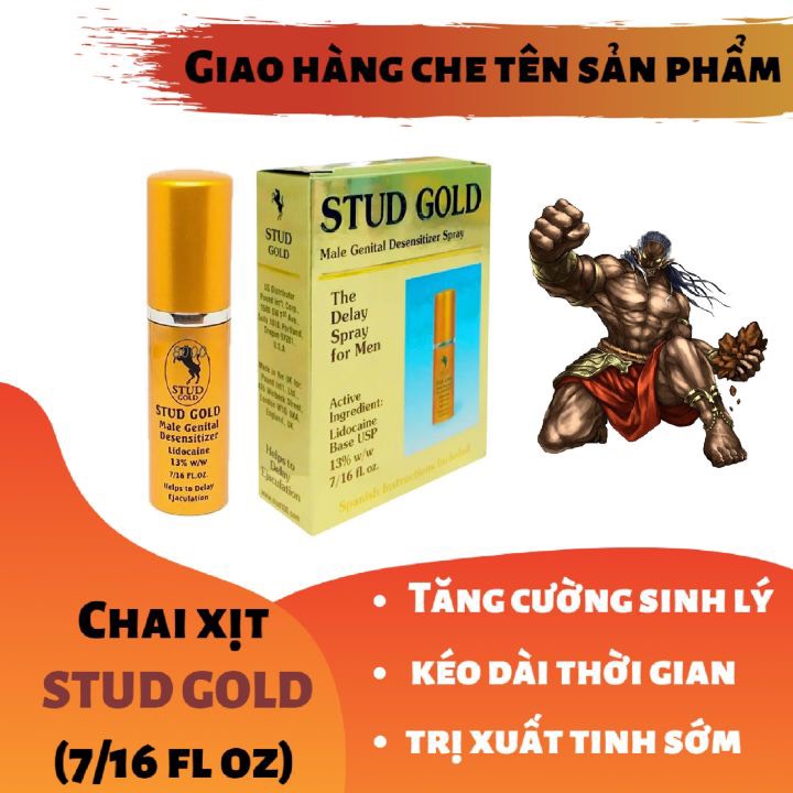 XỊT CHỐNG XUẤT TINH SỚM STUD GOLD