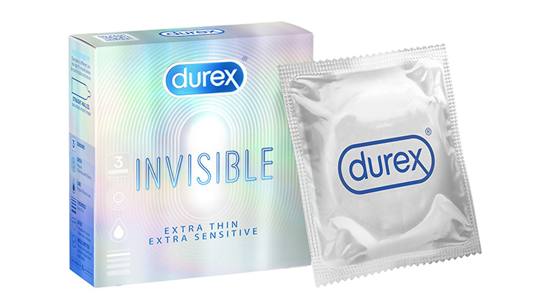 BAO CAO SU SIÊU MỎNG DUREX INVISIBLE (HỘP 3 CHIẾC)