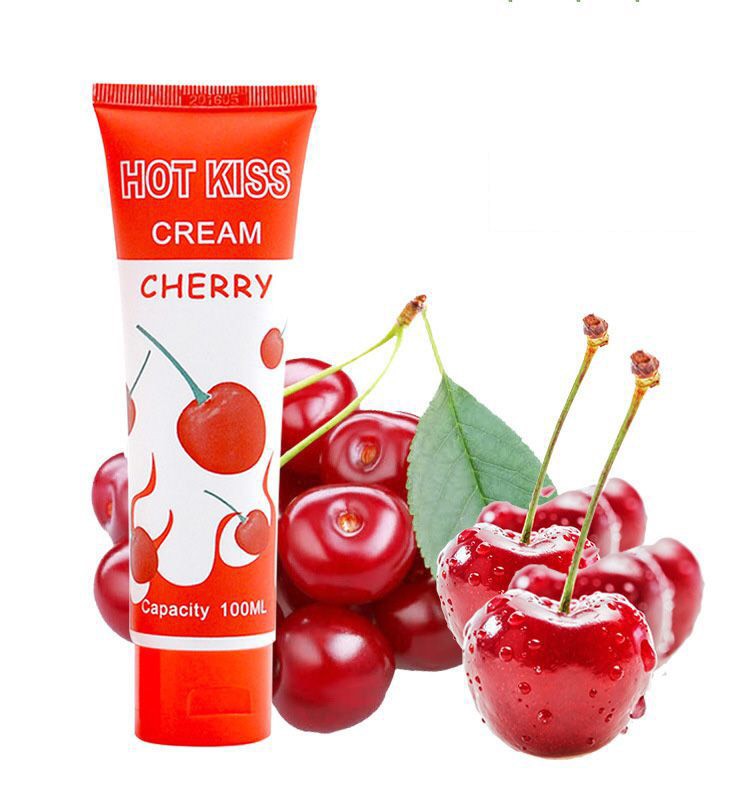 Gel Bôi Trơn Hương Cherry Hot Kiss Cream Cherry Tuýp 100ml