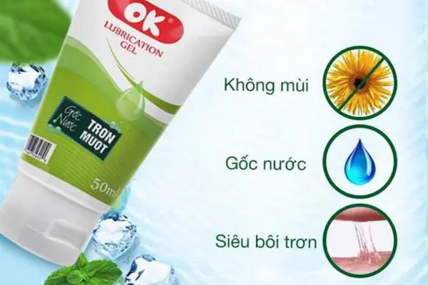 Gel Ok Chính Hãng Bôi Trơn Gốc Nước, Chống Khô Rát