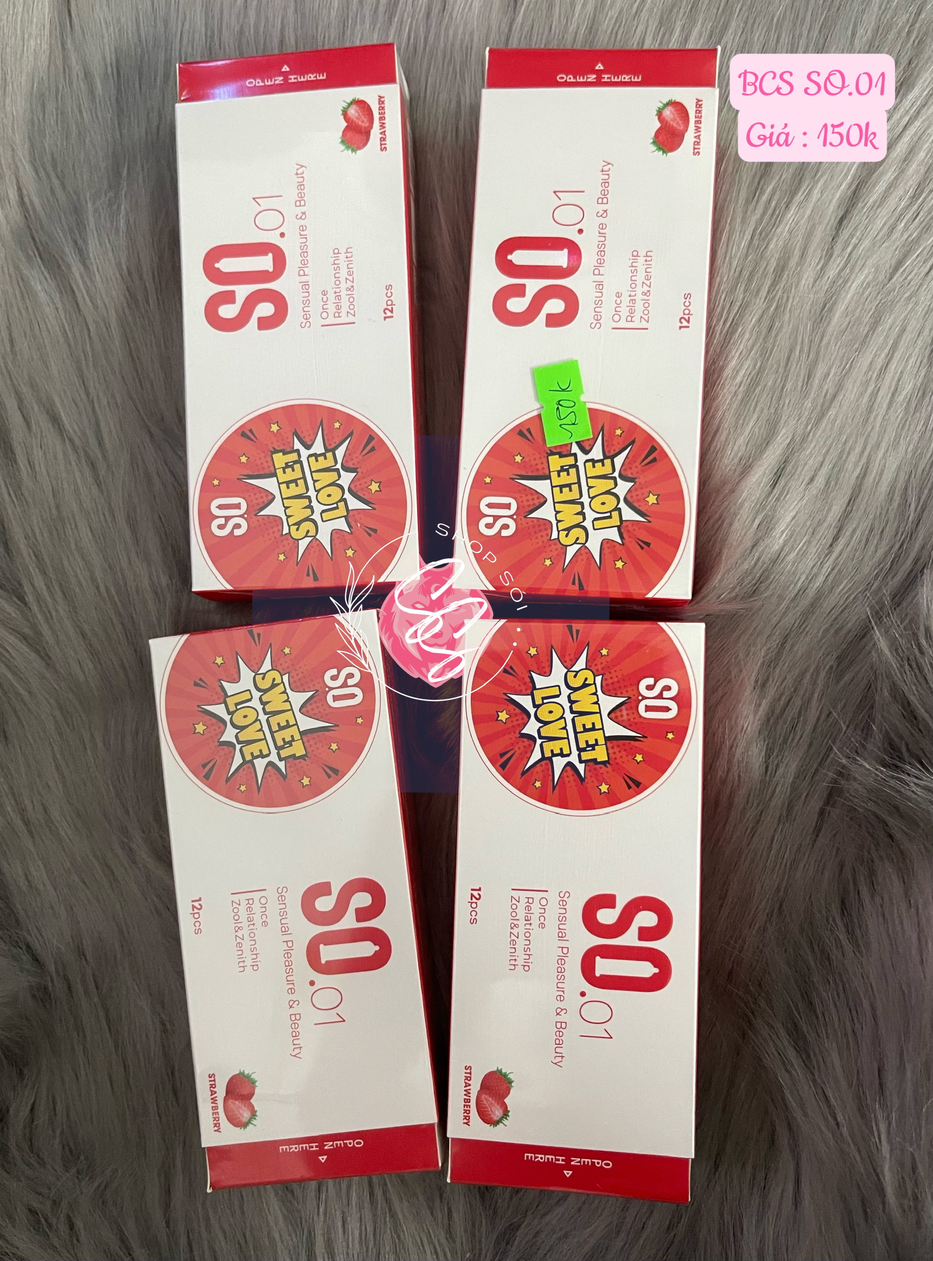 Bao cao su 001 SIÊU MONG HƯƠNG DÂU